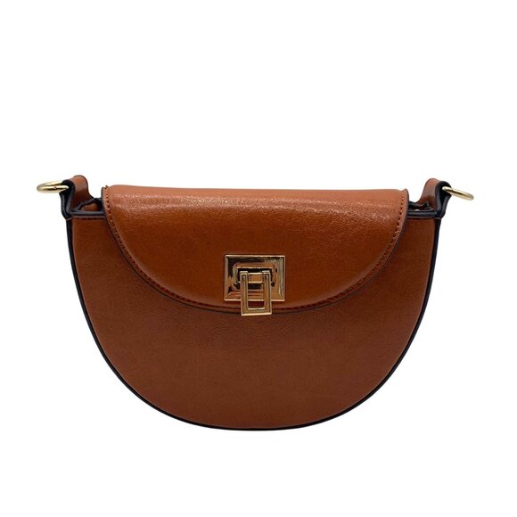 Unbranded Brown Saddle Crossbody - Picture 1 of 11